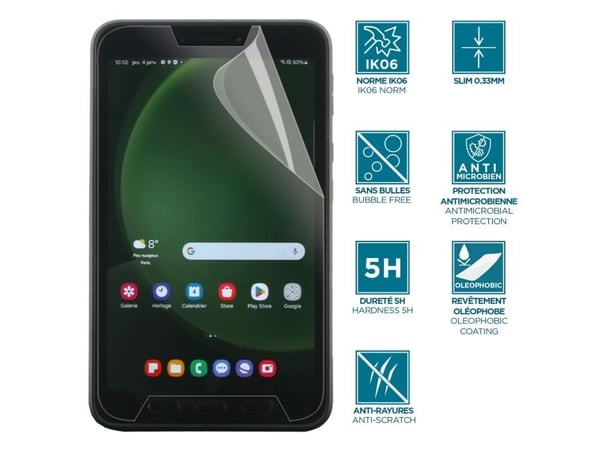 Mobilis 036315, Blank skjermbeskytter, 20,3 cm (8"), 5H, 1 stykker