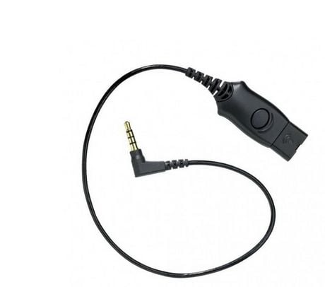 HP Poly Poly-kaapeliyksikkö jossa QD Lock, Kaapeli, musta