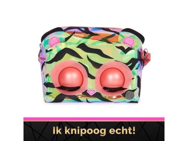 Purse Pets Purrisma Tiger, Jente, Skulder veske, Glidelås, Flerfarget, Mønster, 150 mm