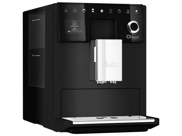 Melitta CI Touch, Espressomaskin, 1,8 L, Kaffebønner, Innebygd kvern, 1400 W, Sort