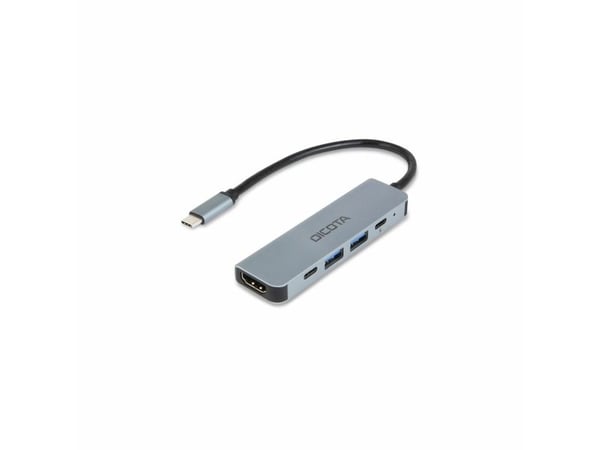 DICOTA - Telakointiasema - USB-C - HDMI