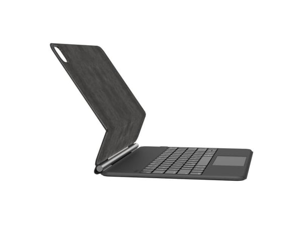 Belkin Connect Pro - Tastatur og folioveske (verneeske) - with magnetic stand - med styreplate - bakbelysning - trådløs - Bluetooth - QWERTZ - Tysk...