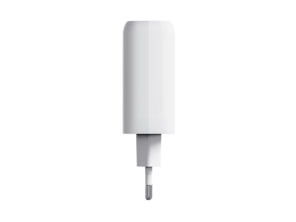 Trust Maxo - Strømadapter - 65 watt - 3 A - PD 3.0 - 2 utgangskontakter (USB-C) - hvit