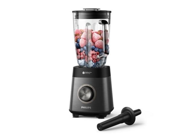 Philips 5000 series Blender HR3040/00, Bordplate blender, 2 L, Impulsfunksjon, Knusning af is, 1200 W, Sort