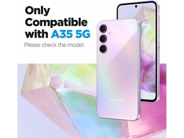 Spigen GLAS.tR AlignMaster, Samsung, Galaxy A35 5G (2024), Ripebestandig, Gjennomsiktig, 2 stk.