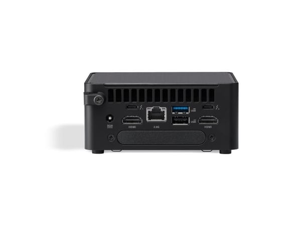 ASUS NUC 14 Pro RNUC14RVHV500000I - Barebone - mini PC - 1 x Ultra 5 135H / 1,7 GHz - RAM 0 GB - Intel Arc Graphics - Gigabit Ethernet, 2,5 Gigabit...