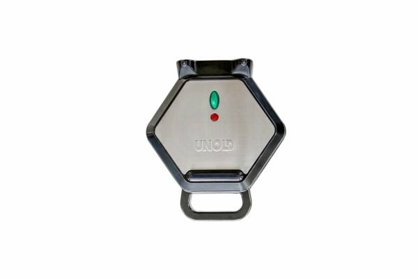 Unold Bobby, 1 vafler, Sekskantet, Svart, Sølv, Plast, Rustfritt stål, 0,7 m, Svart