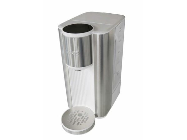 Unold Ava, 2,5 l, 2600 W, Sølv, Hvit, Plast, Rustfritt stål, Justerbar termostat, Vannivåindikator