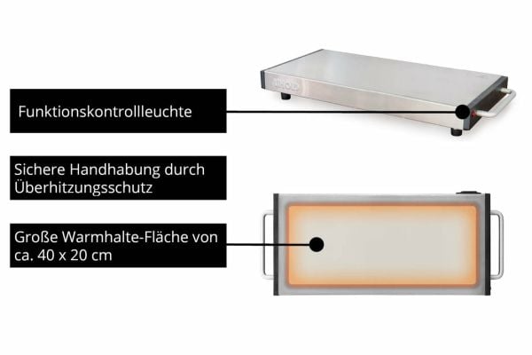 Ugammel 58845 Elena varmeplate