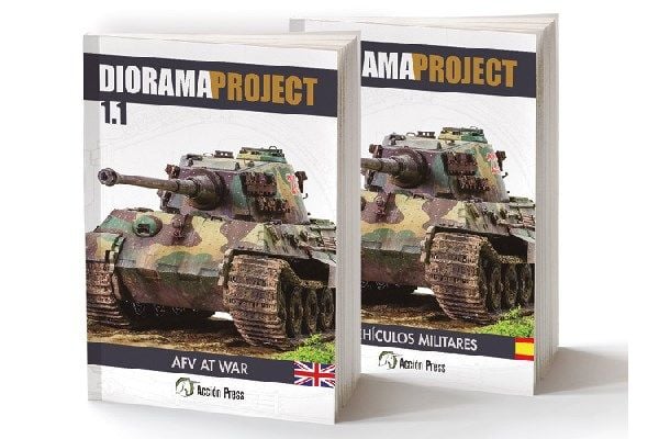 Bok: Diorama Project 1.1 AFV at War, 120 sider