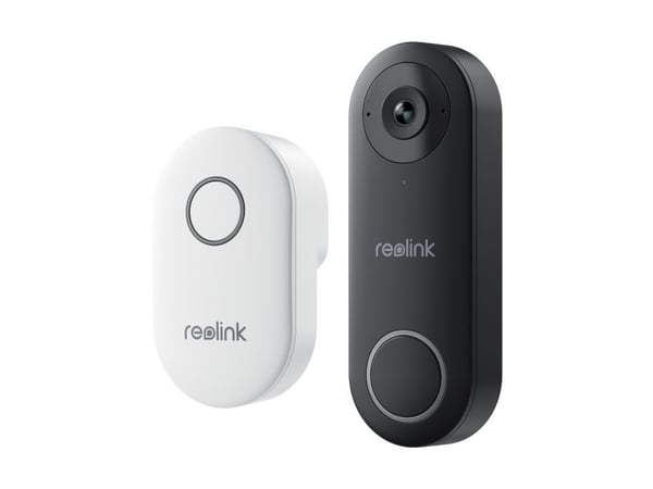 Reolink Smart 2K+ Video Doorbell WiFi - Smart dörrklocka - med kamera - kabelansluten, trådlös - 802.11a/b/g/n - 10/100 Ethernet