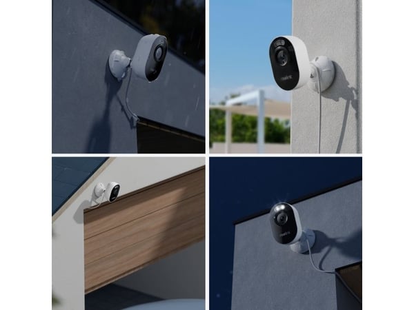 Reolink Lumus Series E430 - Nettverksovervåkingskamera - utendørs - vanntett - farge (Dag og natt) - 4 MP - 2048 x 1080 - 2K - fastfokal - lyd - tr...