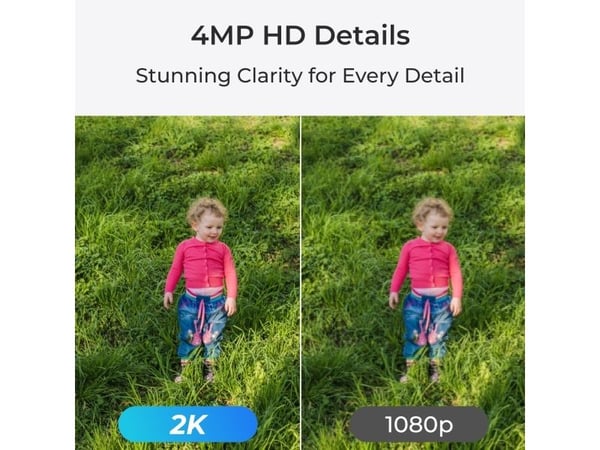 Reolink Lumus Series E430 - Nettverksovervåkingskamera - utendørs - vanntett - farge (Dag og natt) - 4 MP - 2048 x 1080 - 2K - fastfokal - lyd - tr...