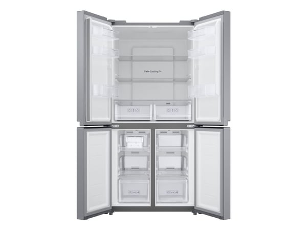 Samsung RF48A400EM9 - Kjøleskap/fryser - fransk dør underfryser - bredde: 83.3 cm - dybde: 74 cm - høyde: 179.3 cm - 488 liter - Klasse E - rustfri...
