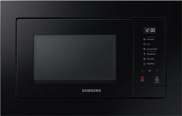 Samsung MQ7000A MG23A7318CK - Mikrobølgeovn med grill - innebygd - 23 liter - 800 W - svart