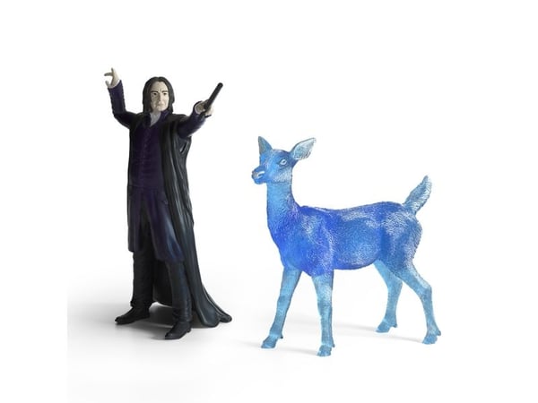 Figurka Schleich Snape &amp; Patronus Velhomaailmassa