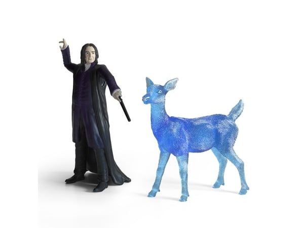 Figurka Schleich Snape &amp; Patronus Velhomaailmassa