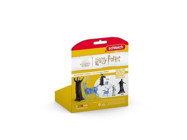Figurka Schleich Snape &amp; Patronus Velhomaailmassa