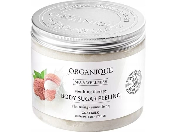 Organique Spa & Wellness Beroligende sukkerkroppsskrubb med geitemelk 200ml