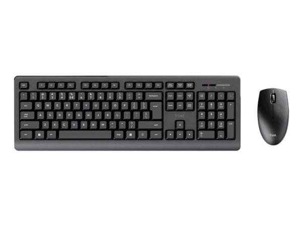 Tastatur + mus trådløst PRIMO-sett ENG 25347 TRUST