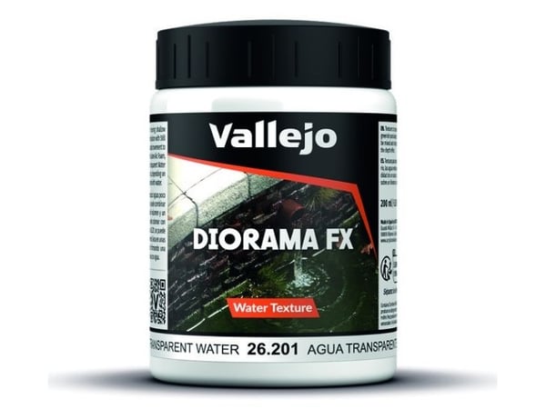 Vallejo 26.201, 200 ml, Krukke, Gjennomsiktig