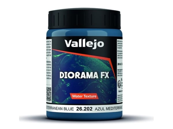 Vallejo 26.202, 200 ml, Krukke, Blå