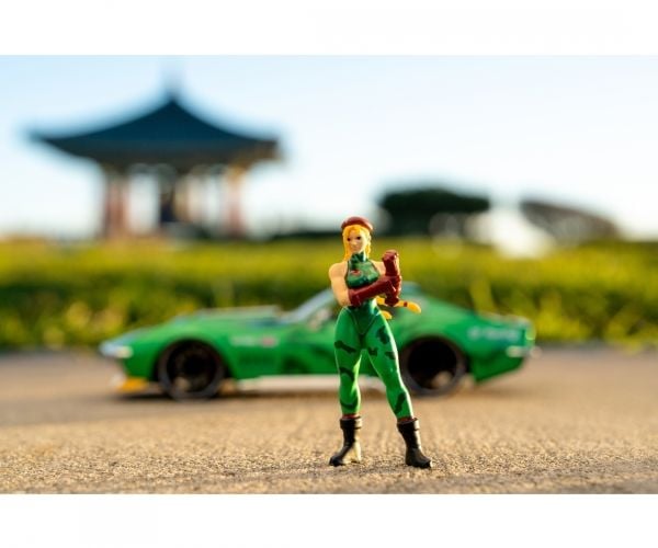 Jada Toys Street Fighter 1969 Chevrolet 1:24, Bil, 8 år, Metall, Grønn