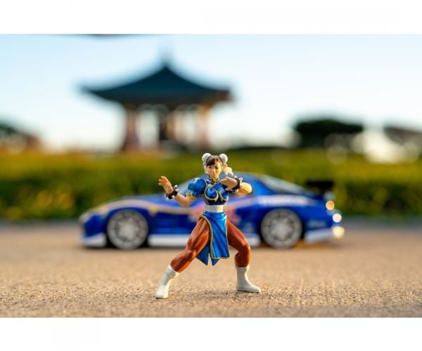 Jada Toys Pojazd Street Fighter 1993 Mazda RX7 1/24