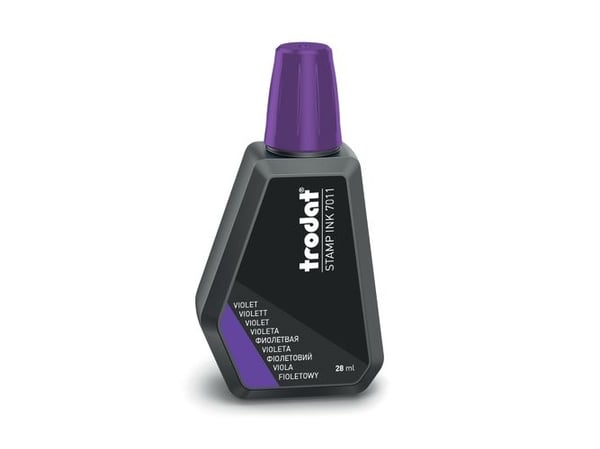 Trodat 7011 VIOLET, Blekkpatron, Fiolett, Trodat, Sort, 44 mm, 22 mm