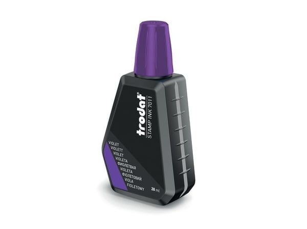 Trodat 7011 VIOLET, Blekkpatron, Fiolett, Trodat, Sort, 44 mm, 22 mm