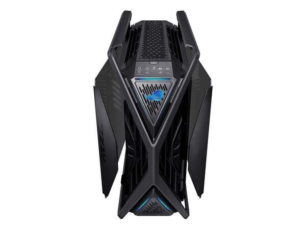 ASUS ROG Hyperion GR701 - FT gaming - utvidet ATX (E-ATX) - sidepanel med vindu (herdet glass) - ingen strømforsyning - USB/lyd