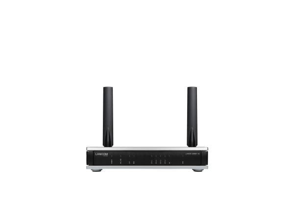 LANCOM 1800EF-4G - Trådløs ruter - DSL/WWAN 1GbE - Wi-Fi 6 - Dobbeltbånd - 4G, 3G - VoIP-gateway