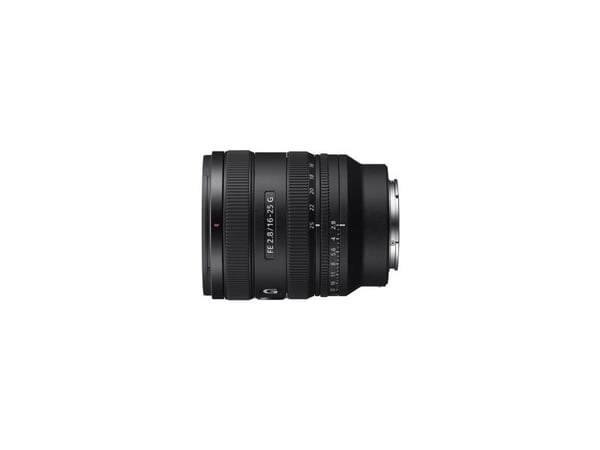 Sony SEL1625G - Vidvinkelzoomobjektiv - 16 mm - 25 mm - f/2.8 G - Sony E-mount