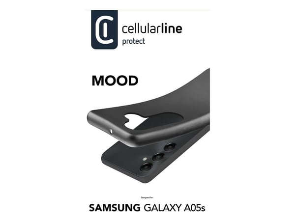 Cellularline 8018080474651, Etui, Samsung, Galaxy A05s, 17 cm (6.7"), Svart