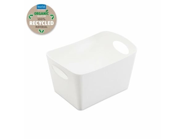 koziol BOXXX S, Lager boks, Hvit, Rektangulær, Resirkulert plast, Monokromatisk, Innendørs