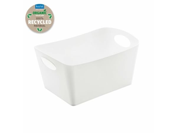 koziol BOXXX M, Lager boks, Hvit, Rektangulær, Resirkulert plast, Monokromatisk, Innendørs