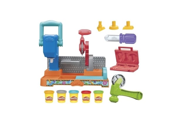 Play-Doh Stamp N Saw Tool Bench Playset