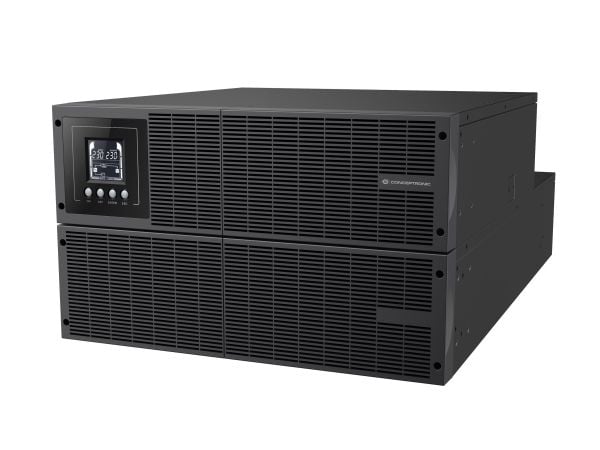 Conceptronic ZEUS51E6K, Dobbeltkonvertering (Online), 6 kVA, 6000 W, Sinus, 80 V, 300 V