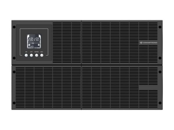 Conceptronic ZEUS51E6K, Dobbeltkonvertering (Online), 6 kVA, 6000 W, Sinus, 80 V, 300 V