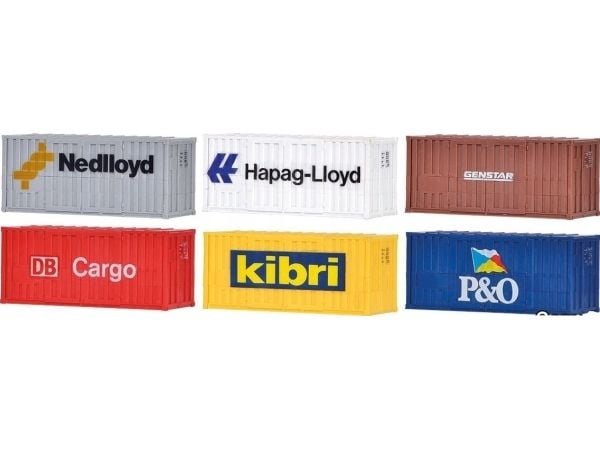 Kibri 10924 H0 20 säiliö 1 kpl