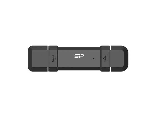 Silicon Power Marvel Xtreme DS72 - USB-flashstasjon - 250 GB - USB 3.1 Gen 2 / USB-C 3.2 Gen 2 - svart