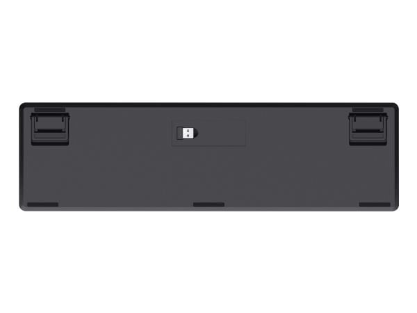 Trust GXT 868 Torix, kaapeli ja langaton, USB + langaton RF + Bluetooth, mekaaninen, QWERTY, LED, musta