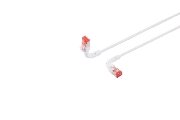 Lanview Flex-Angle - Liitäntäjohto - RJ-45 (uros) - RJ-45 (uros) - 1,5 m - 3,6 mm - U/FTP - CAT 6a - booted, knotless, 10 Gigabit Ethernet - musta