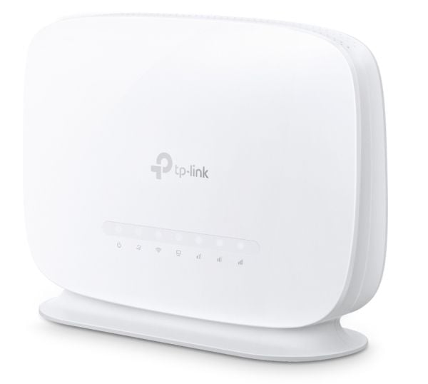 TP-Link Archer MR505, Wi-Fi 5 (802.11ac), Dobbelbånd (2.4 GHz / 5 GHz), Ethernet/bredbåndsforbindelse, 4G, Hvit, Skrivebord/stolperuter