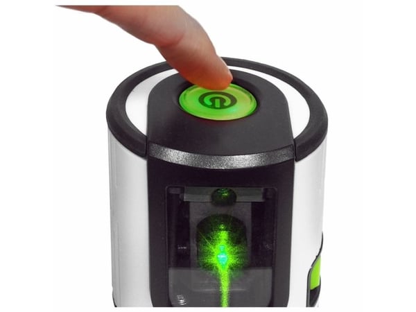 Laserliner 081.081E, 40 m, 0,5 mm/m, 3°, 515 nm, Grønn, 515 nm (< 1 mW)