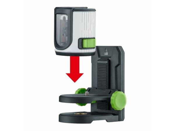 Laserliner 081.081E, 40 m, 0,5 mm/m, 3°, 515 nm, Grønn, 515 nm (< 1 mW)
