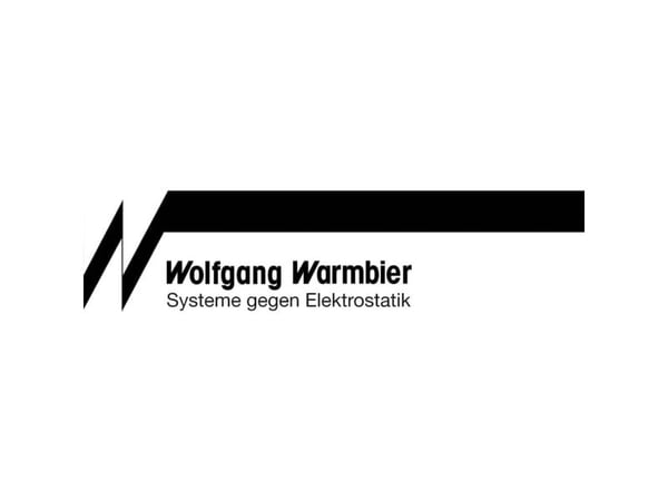 Wolfgang Warmbier ESD-logo 250 stk gul/sort (Ø) 10 mm selvklebende
