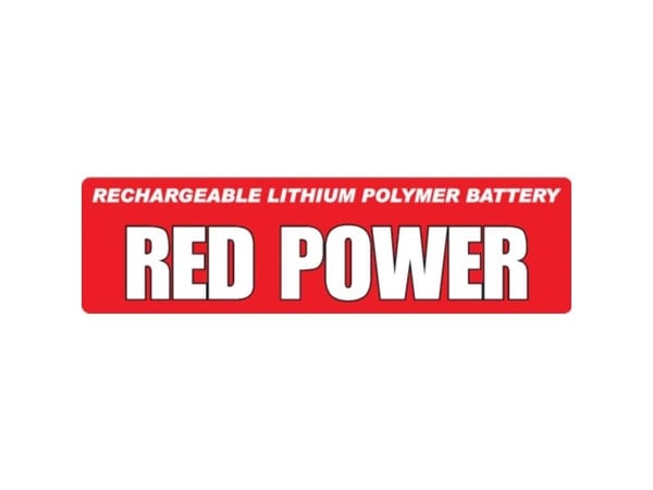Red Power modellbatteripakke (LiPo) 3,7 V 600 mAh celler: 1 25 C softcase JST, BEC