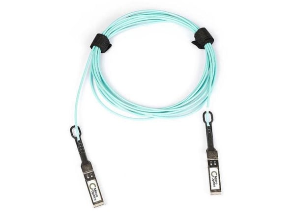 Lanview - 10GBase-AOC direct attach cable - SFP+ (hane) till SFP+ (hane) - 10 m - fiberoptisk - Active Optical Cable (AOC)