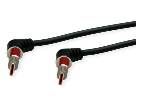 ROLINE 11.02.8347, 1 m, USB C, USB C, USB 2.0, 0,48 Gbit/s, musta, punainen